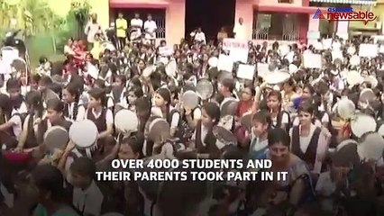 4000 students protest in Bantwal over withdrawal of grant