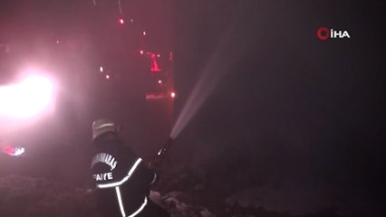 Kahramanmaraş’ta fabrika yangını