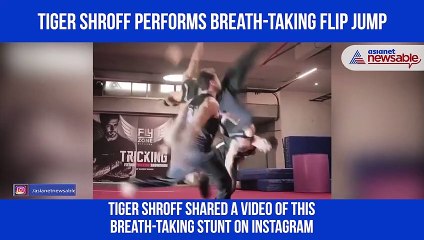 Tiger Shroff Stunt