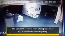 Caught on cam: Cops turn robbers, loot UP toll plaza