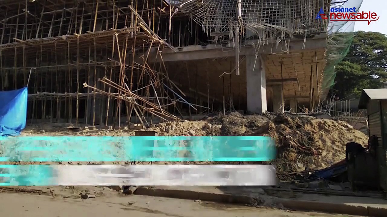 Under construction car parking structure collapsed, 2 dead