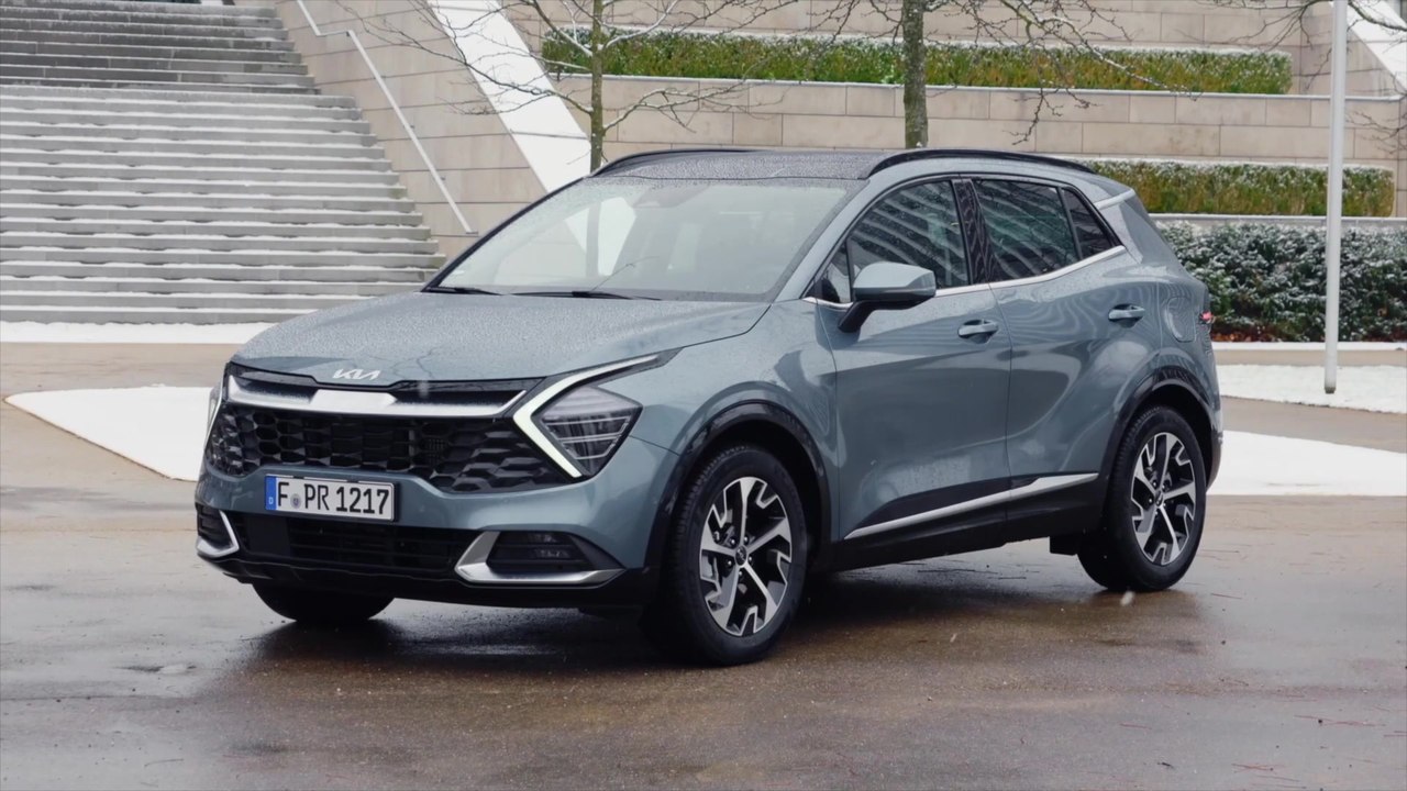 Kia Sportage Exterior Design in Yuka Steel Grey video Dailymotion