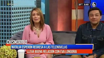 Natalia Esperón revela cómo se lleva con Eva Longoria, esposa de su ex