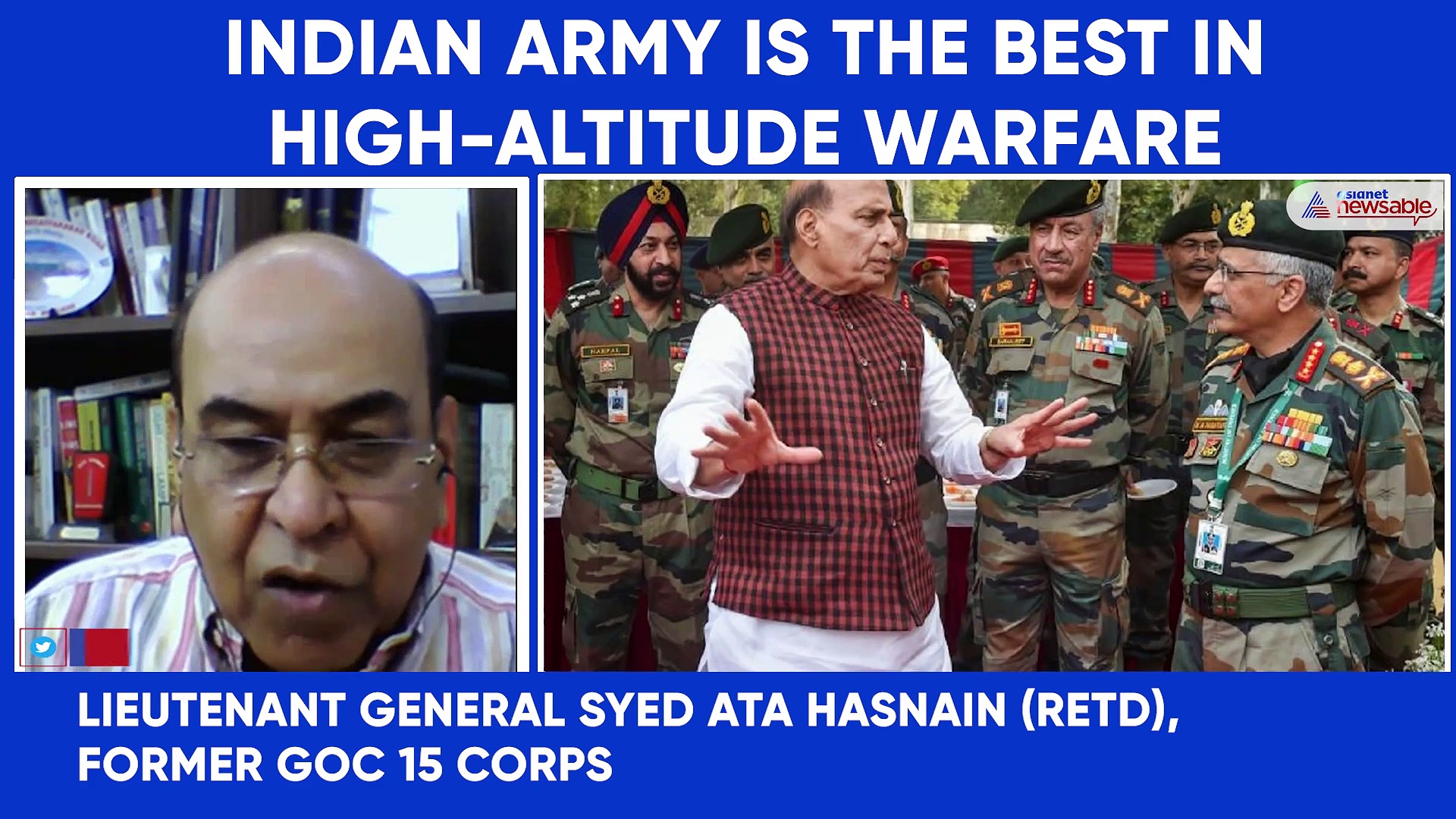 Lt Gen Syed Ata Hasnain: China & Pakistan can collude against India in Ladakh