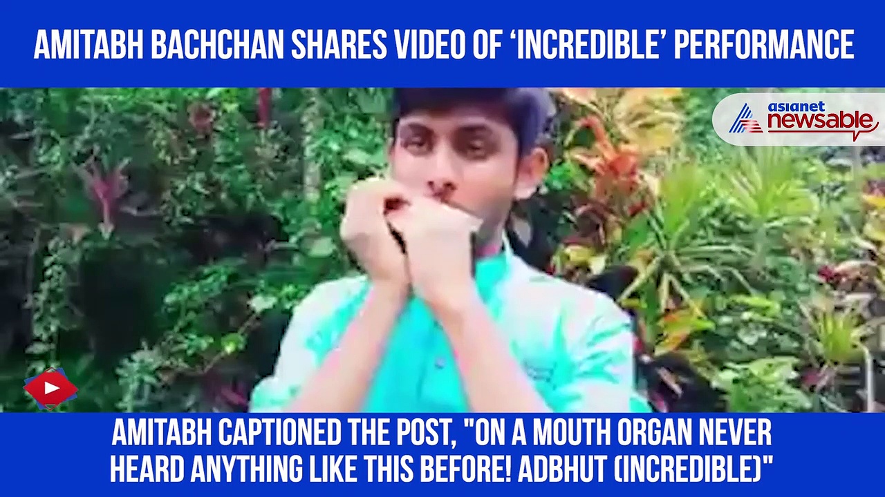 Watch: Amitabh Bachchan’s latest 'incredible' video from hospital