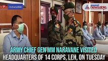 Army chief visits Ladakh, takes stock of ground situation