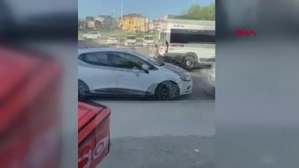 ÜMRANİYE'DE HORTUM PANİĞİ