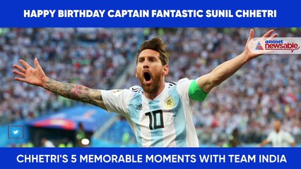 5 Memorable Sunil Chhetri Moments