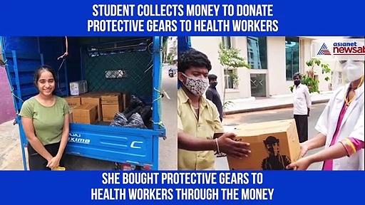 Coronavirus: Bengaluru Class 12 student raises funds on social media to help health workers