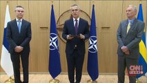 SON DAKİKA: Finlandiya ve İsveç resmen NATO'ya başvurdu