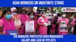 ASHA workers protest in Bengaluru; demand salary hike, PPE kits