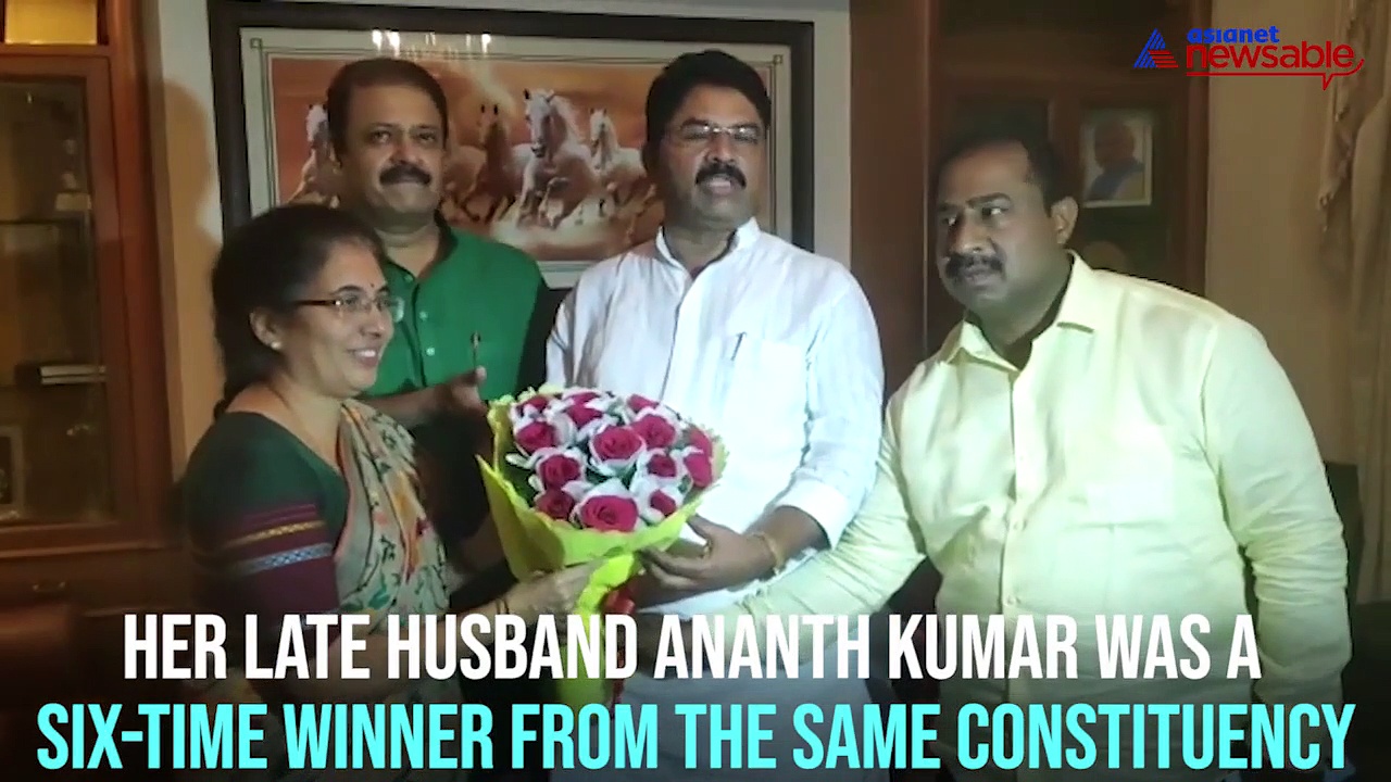 BJP to field Tejaswini Ananth Kumar for Bangalore South Lok Sabha seat