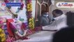 Chief minister KCR visits martyred colonel’s family, hands over financial package