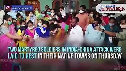 #UnmaskingChina: Indian bravehearts laid to rest with full military honours