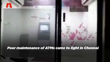 Poor maintenance of ATMs