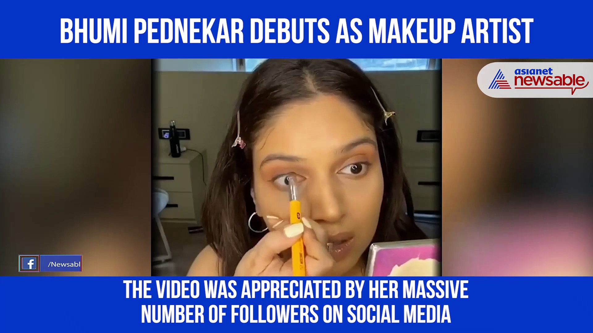 Watch: Bhumi Pednekar debuts as makeup artist