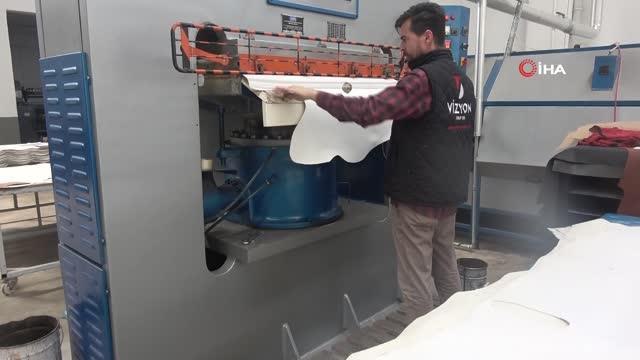 Son dakika haberleri... Türkiye'ye ayakkabıyı bu ilçe giydiriyor... Dünyaya deri ihraç eden Geredeli dericileri Rusya-Ukrayna savaşı krizi teğet geçti