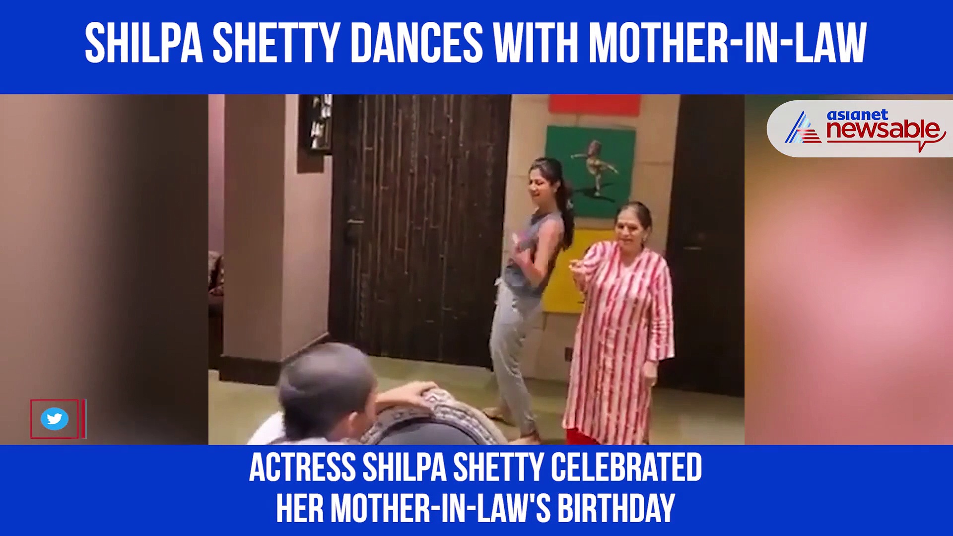 Watch: Shilpa Shetty celebrates mother-in-law’s birthday with bhangra dance