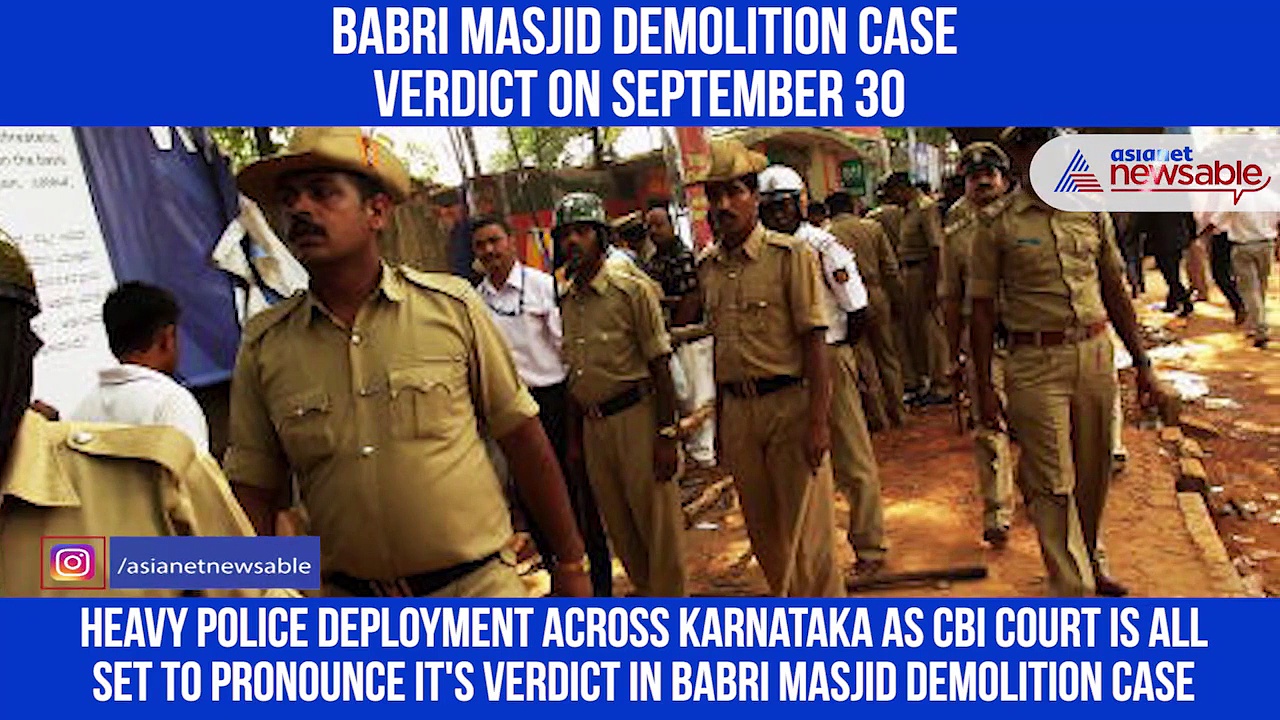 Babri verdict: Elaborate police deployment across state, says Karnataka DG and IGP Praveen Sood