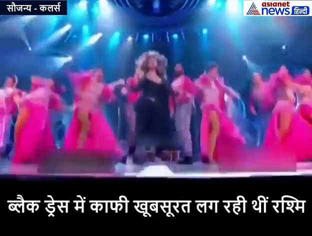 बिग बॉस में रश्मि ने 'कमरिया' डांस करते हुए ली एंट्री, ब्लैक ड्रेस में दिखा जलवा : Video