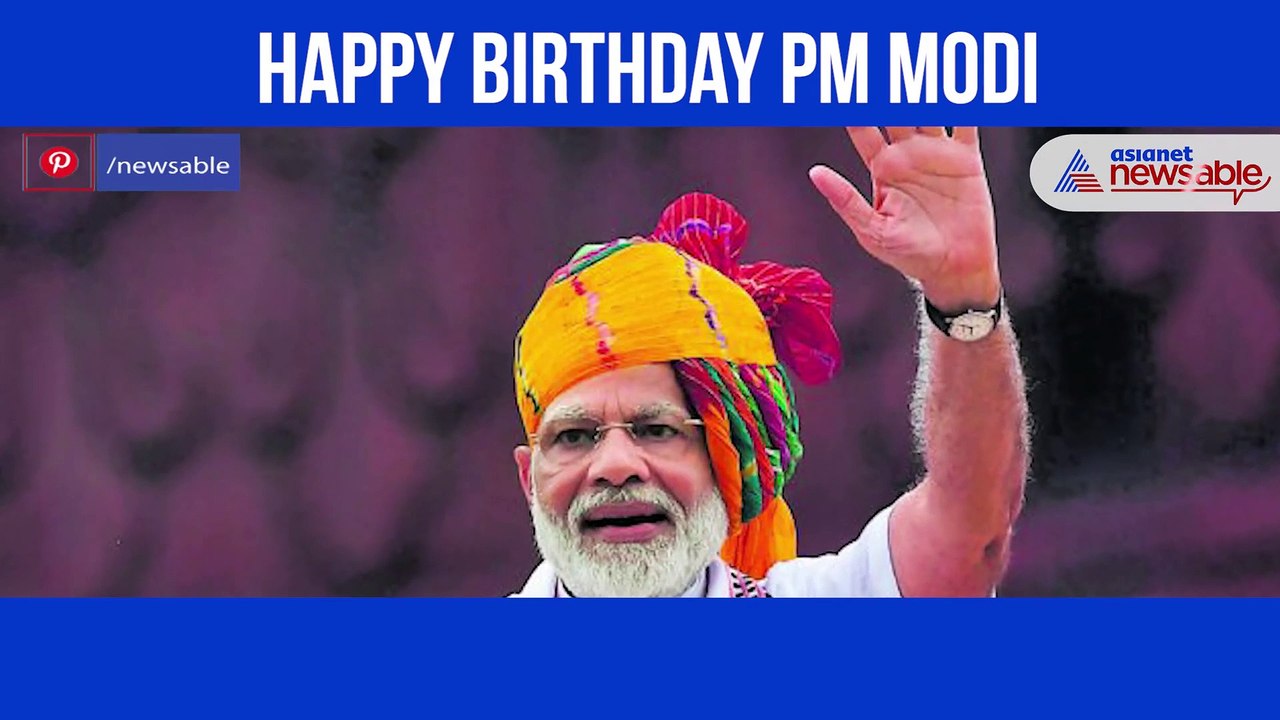 Happy birthday PM Modi: Wishes pour in from all...