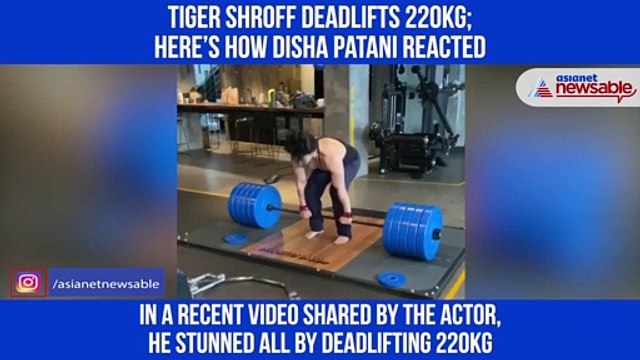 Tiger Shroff Working out