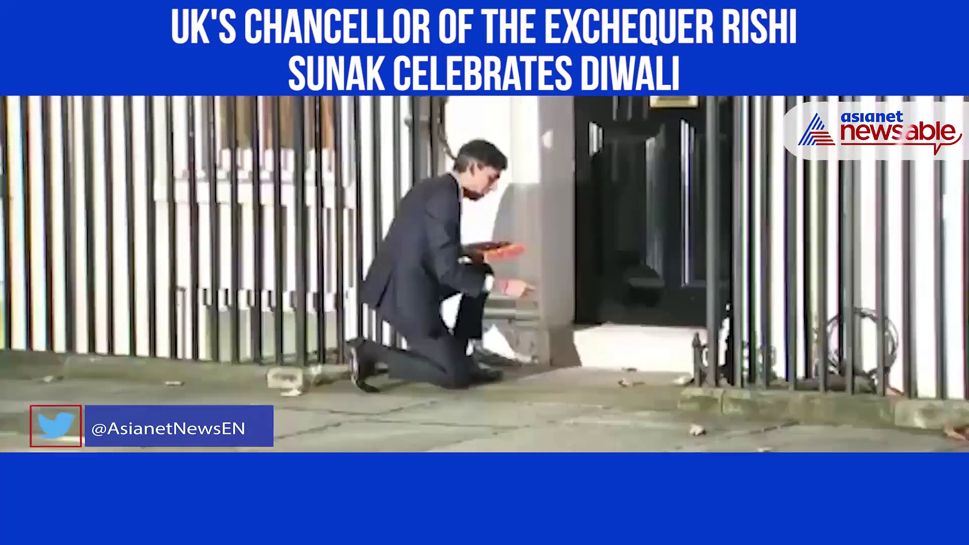 Watch: Diwali diyas at London's 11, Downing Street