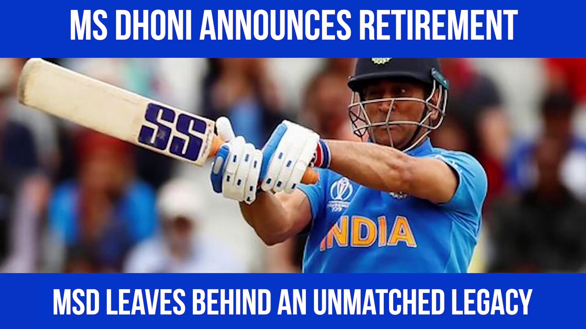 MS Dhoni retires, leave behind unmatched legacy