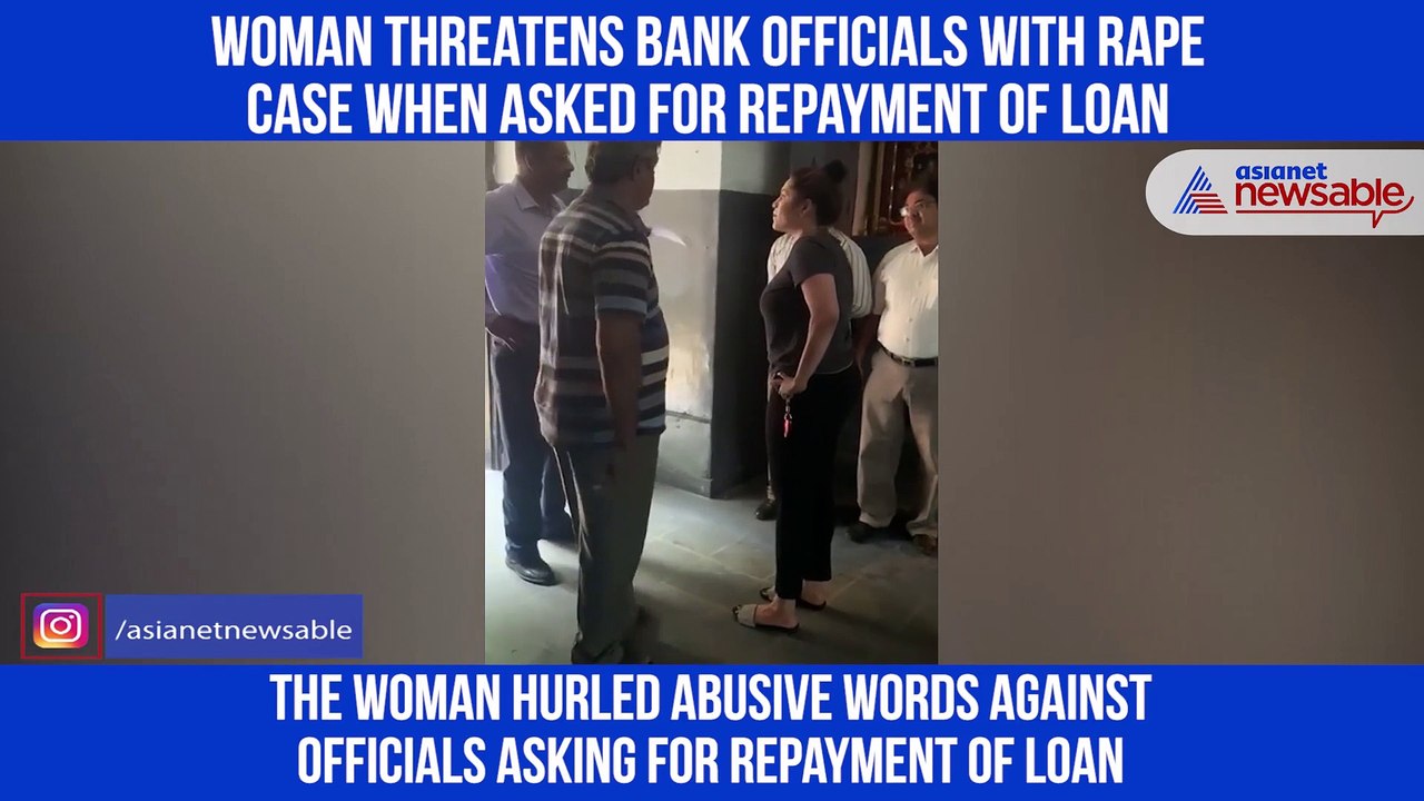 Woman Threatened Bank