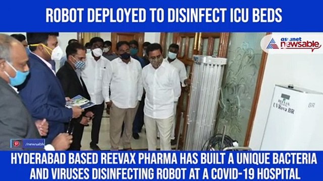 Robot deployed to disinfect ICU beds