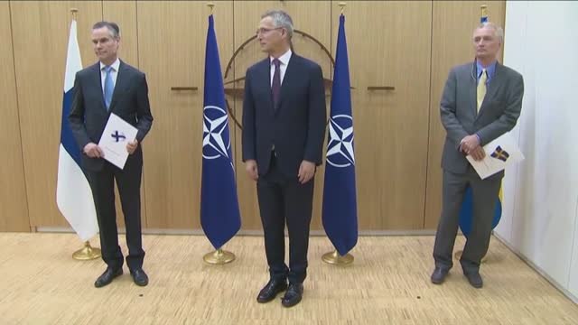 Suecia y Finlandia presentan formalmente su solicitud para entrar en la OTAN