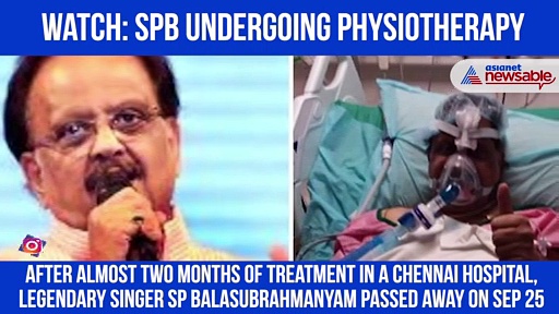 Video of SP Balasubrahmanyam undergoing physiotherapy in hospital goes viral