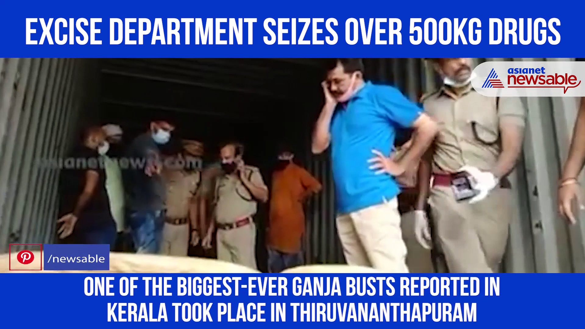 Kerala: 500kg marijuana seized in Thiruvananthapuram in one of state’s biggest ganja busts