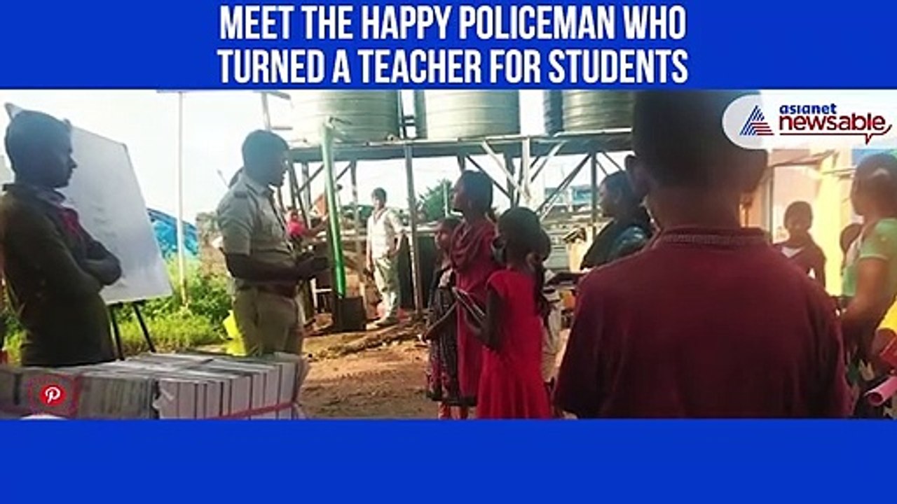 Sub inspector turns teacher