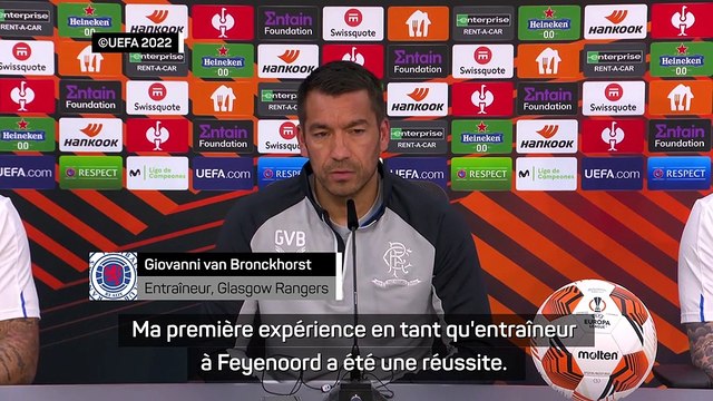Giovanni Van Bronckhorst : Nous sommes ici pour gagner