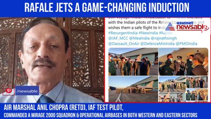 Télécharger la video: Rafale Fighter Jets A Game-Changer For IAF, Says Air Marshal Anil Chopra