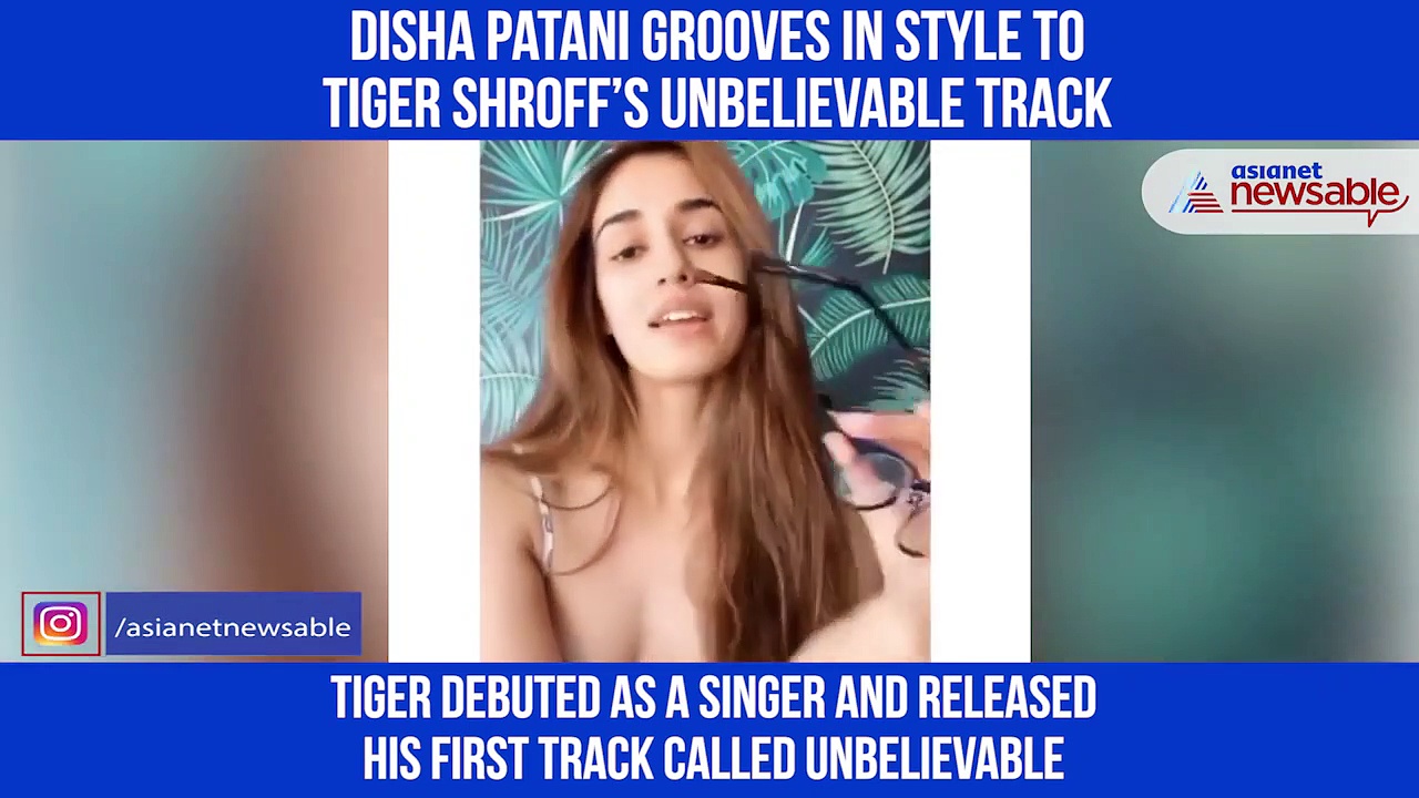 Disha Patani grooves to Tiger Shroff's Unbelievable track; Video goes viral