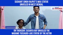 Sushant Wax Statue