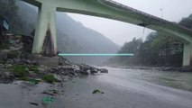 Teesta river on the way to Barsey Rhododendron Sanctuary, West Sikkim