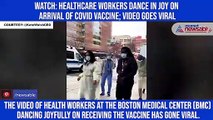 Watch: Healthcare workers dance in joy on arrival of COVID vaccine; video goes viral