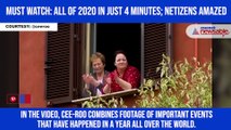 Must watch: All of 2020 in just 4 minutes; netizens amazed