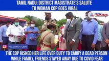 Three days post I-Day event, video of IAS officer saluting woman cop Allirani goes viral