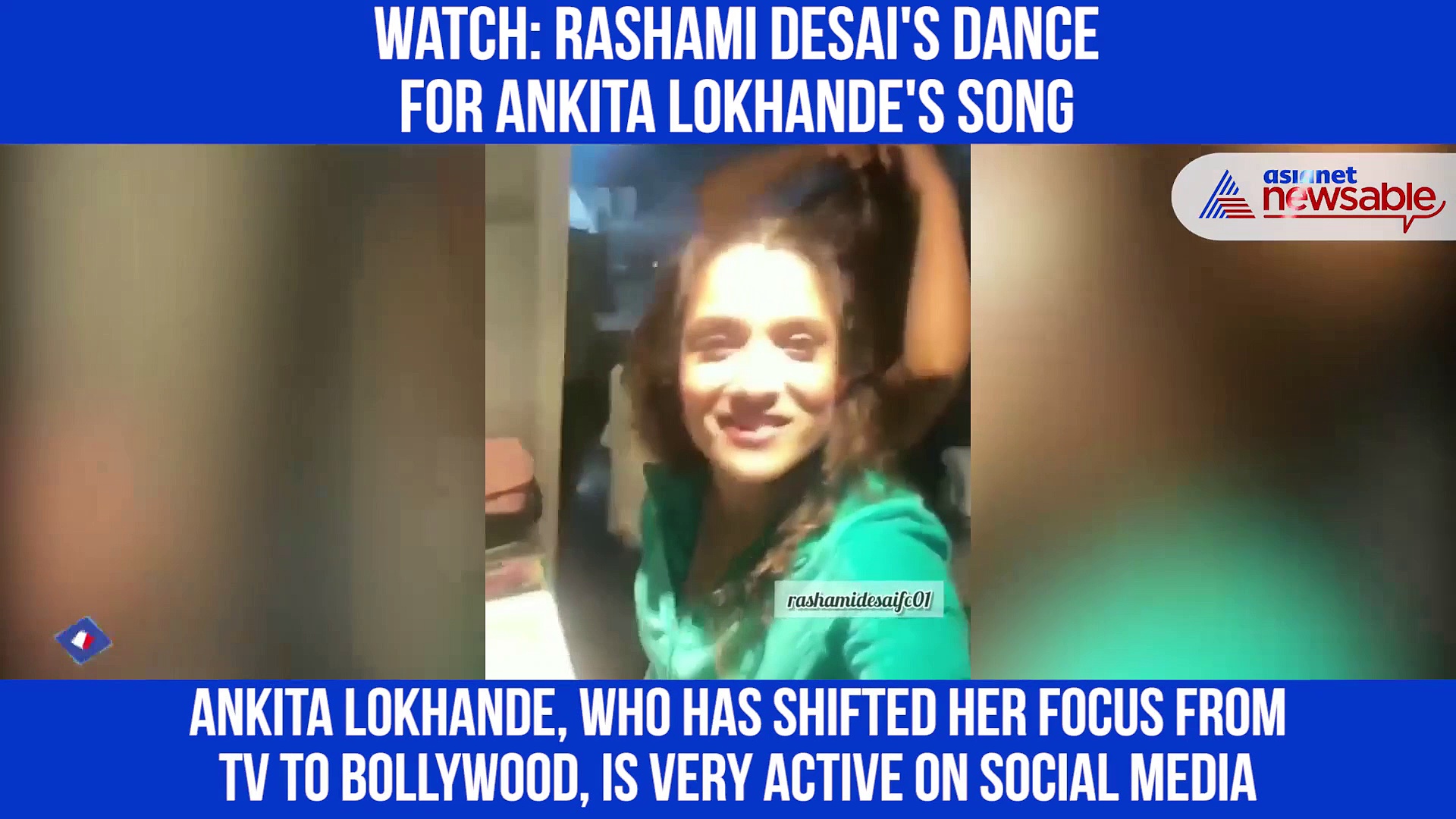 Rashami Desai danced for Ankita Lokhande's romantic song; video goes viral