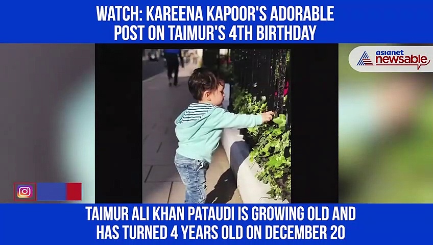 Here's how mom Kareena Kapoor wished birthday to Taimur: Check our her latest post