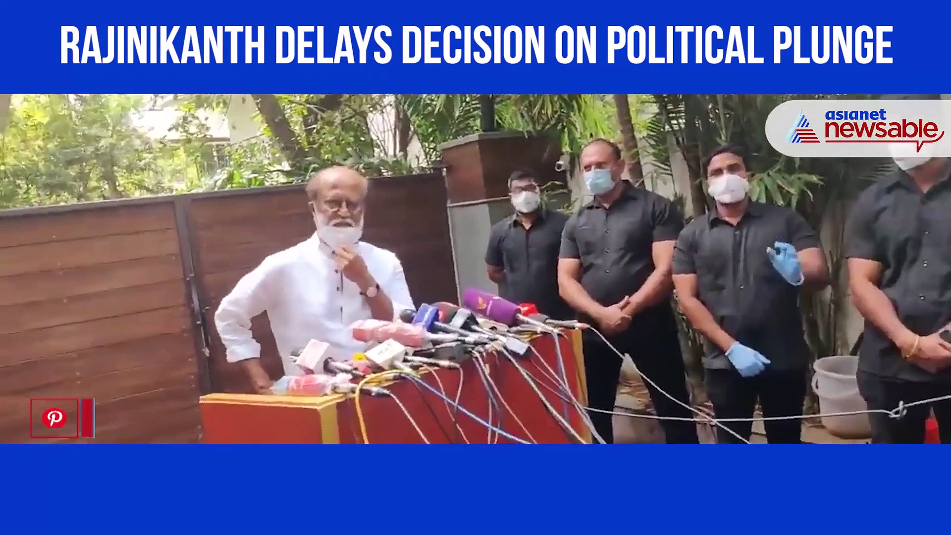 Rajinikanth again delays political plunge