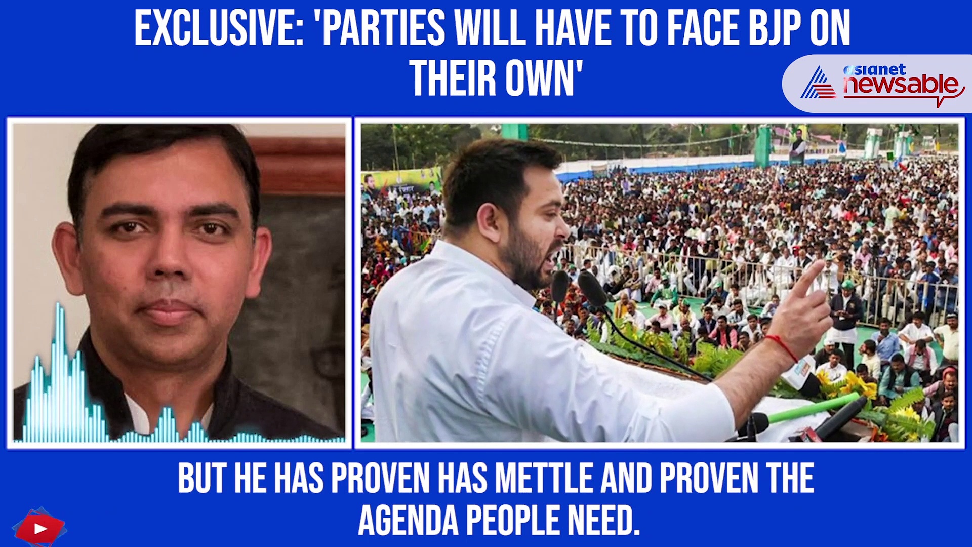 EXCLUSIVE: 'Parties will have to face BJP on their own'