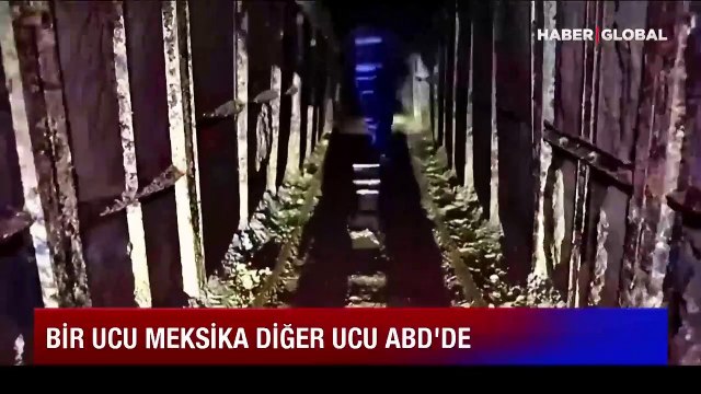 ABD-Meksika sınırında yerin 18 metre altında 530 metre uzunluğunda narko-tünel bulundu