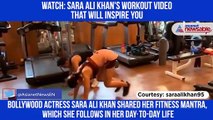 Sara Ali Khan Workout