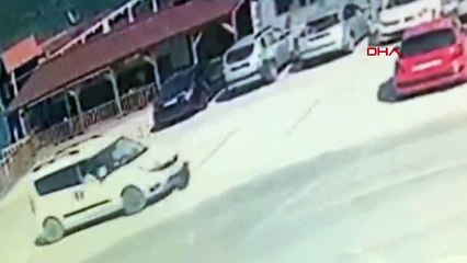 Engelli köpeği ezdi, yoluna devam etti