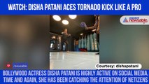 Disha Patani Stunt